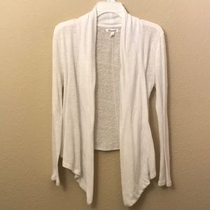 Aeropostale Sheer Open Front Cardigan